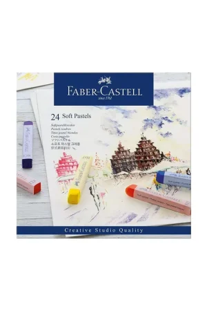 Oferta TIZA PASTEL BLANDO FABER CASTEL 24 COLORES 128324