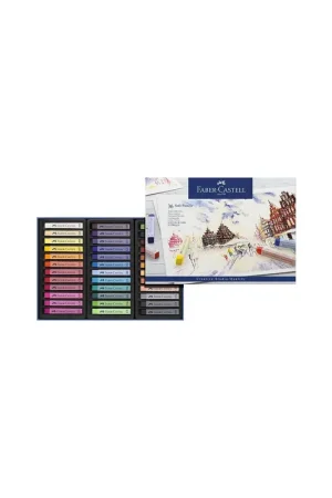 Artesanal TIZA PASTEL BLANDO FABER CASTEL 36 COLORES 128336