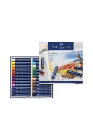 TIZA PASTEL GRASO FABER CASTEL 24 COLORES 127024 Entrega Rápida