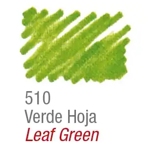 ROTULADOR TELA ACRILEX VERDE HOJA Nº510 Alta Calidad