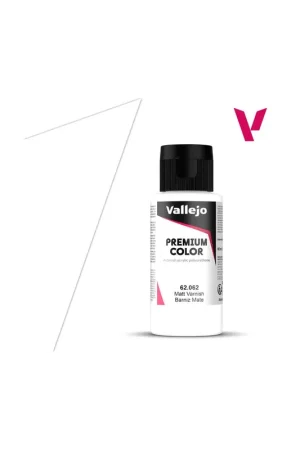 VALLEJO PREMIUM COLOR 60 ml Barniz Mate Máxima Calidad