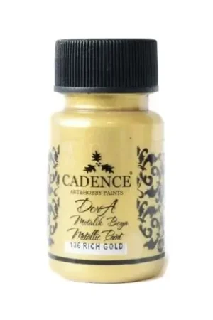 DORA METALLIC Nº136 ORO RICO 50 ML Garantía De Devolución De Dinero