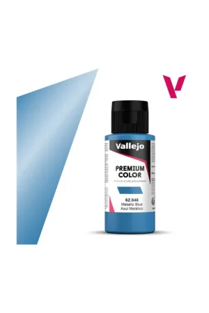 VALLEJO PREMIUM COLOR 60 ml METALICO Azul Precio Bajo