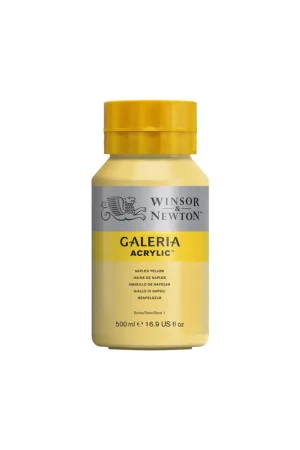 Certificado W&N ACRILICO GALERIA 500ML AMARILLO DE NÁPOLES