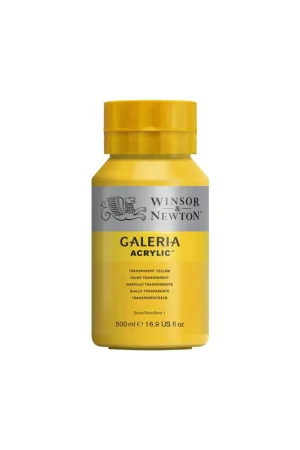 W&N ACRILICO GALERIA 500ML AMARILLO TRANSPARENTE Ordena Ya