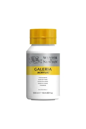 W&N ACRILICO GALERIA 500ML BLANCO DE TITANIO A Buen Precio