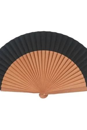 Favorito De Clientes ABANICO ALGODON PERAL NEGRO