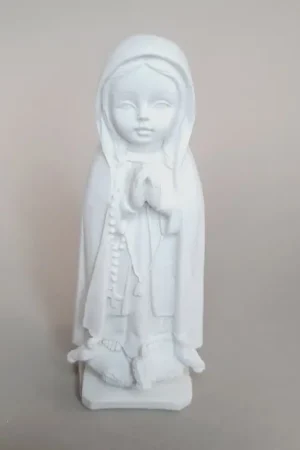 VIRGENCITA DE RESINA BLANCA Compra Ahora