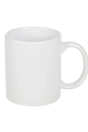 TAZA MUG CERÁMICA BLANCA Económico