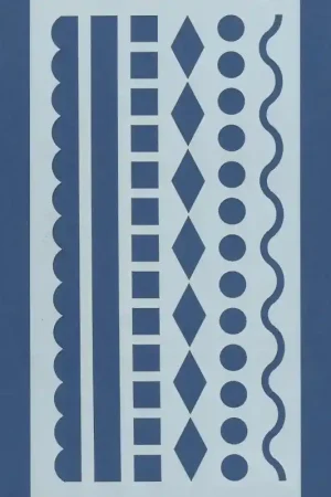 Ordenar Ahora Mismo PLANTILLA SILU 1001 CENEFA GEOMETRICA