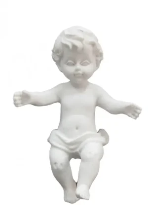 NIÑO JESÚS EN RESINA 6 CM Mayoreo