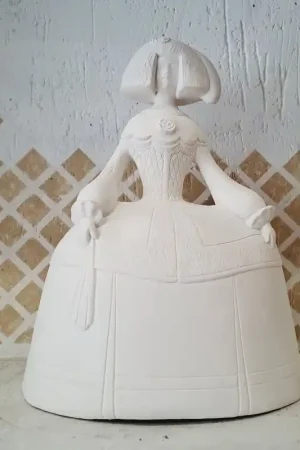 MENINA DE ESCAYOLA GRANDE 48 CM Alta Calidad