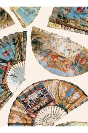 PAPEL DECOUPAGE TASS ABANICOS 50x70 Gran Oferta