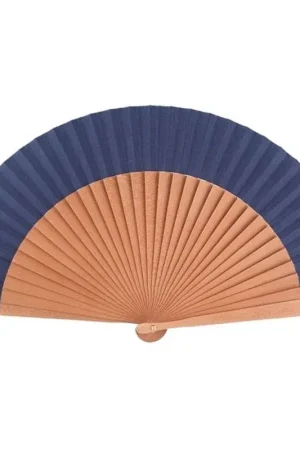 Imprescindible (Must-Have) ABANICO ALGODON PERAL MARINO