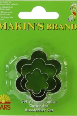 3 CORTADORES FLOR MAKINS METALICOS Hecho A Mano