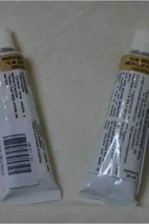 PASTA METÁLICA DE RETOQUE 30 ML ORO DUCADO Mayoreo