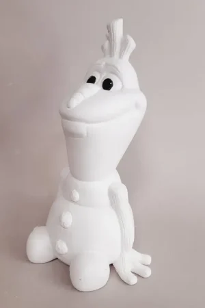 FIGURA INFANTIL DE ESCAYOLA OLAF 19 CM Premium