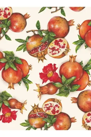 PAPEL DECOUPAGE TASS FRUTA GRANADA 50x70 Envío Internacional