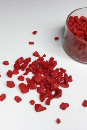 Auténtico MOSAICO IRREGULAR ROJO 35 GR