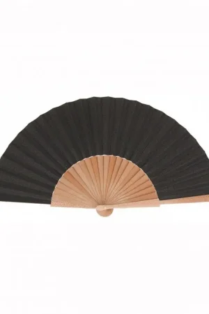 ABANICO MADERA PERAL NEGRO Comprar En Línea