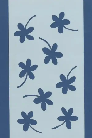 PLANTILLA SILU 1006 FLORES CINCO PETALOS Precio Rebajado