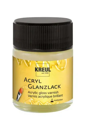 BARNIZ DE RESINA SINTETICA BRILLANTE 50ML C. KREUL Última Oportunidad