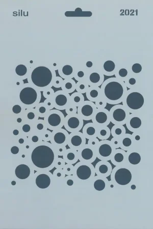 A Buen Precio PLANTILLA CÍRCULOS PSICODÉLICOS 25 x 18 CM SILU 2021