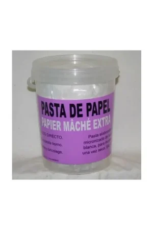 Disponible Ahora PASTA DE PAPEL MACHÉ PREPARADA PARA MODELAR 1 KG
