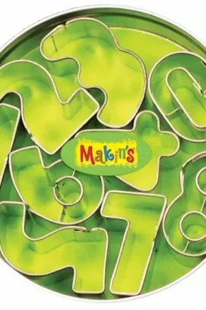 Stock Limitado SET DE CORTADORES MINI NÚMEROS MAKINS
