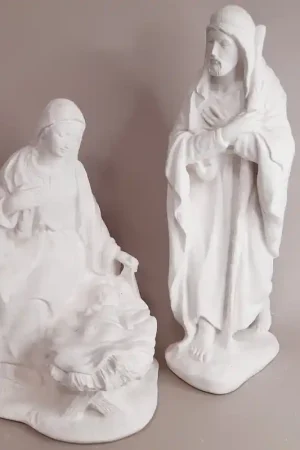 Hecho A Mano BELEN DE ESCAYOLA MAZACOTE 30 CM