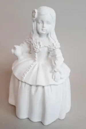 Más Vendido MENINA DE ESCAYOLA - MENINA INFANTA MARGARITA 9 CM
