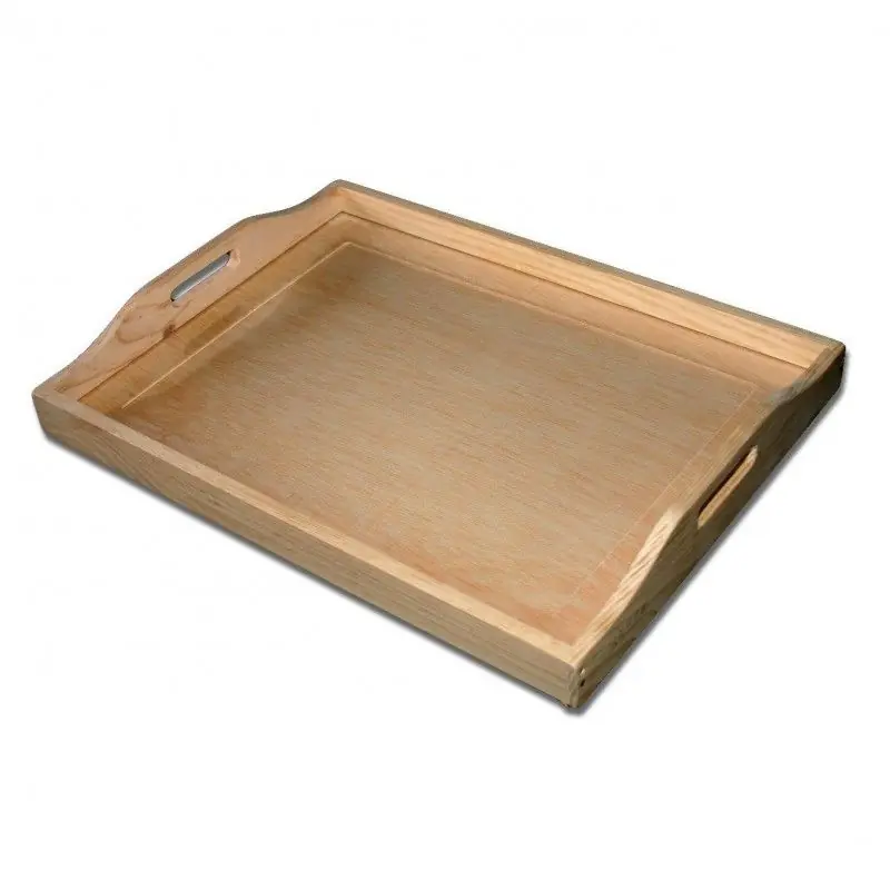 Imprescindible (Must-Have) BANDEJA CON CRISTAL RECTANGULAR GRANDE