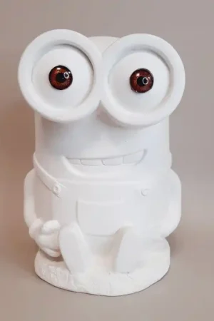 Máxima Calidad HUCHA INFANTIL DE ESCAYOLA MINION BOB