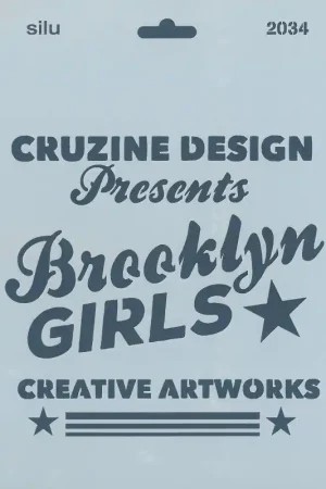 PLANTILLA SILU 2034 BROOKLYN GIRLS 25 x 18 CM Marca Reconocida