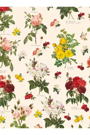 PAPEL DECOUPAGE TASS RAMOS DE ROSAS 50x70 CM Edición Limitada