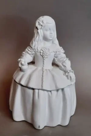 MENINA DE ESCAYOLA - MENINA INFANTA MARGARITA 15 CM Envío Inmediato