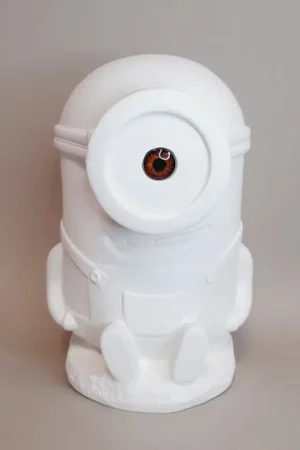 HUCHA INFANTIL DE ESCAYOLA MINION STUART Mejor Calidad