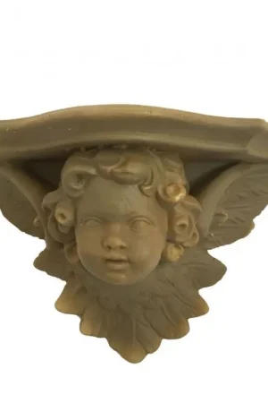 Súper Precio MENSULA CABEZA ANGEL 16X27X12CM