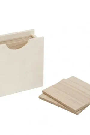 Última Oportunidad JUEGO DE 6 POSAVASOS Y CAJITA