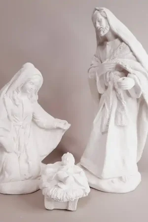 Mejor Precio BELEN DE ESCAYOLA TELA 26 CM