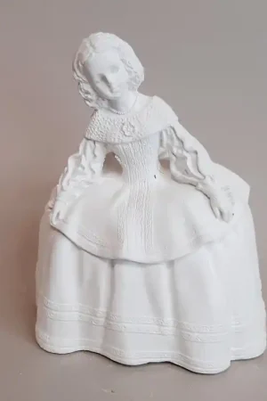 MENINA DE ESCAYOLA - MENINA ISABEL DE VELASCO 12 CM Solo Hoy