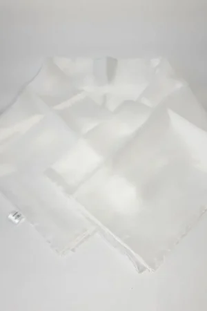 A Buen Precio 12 PAÑUELOS SEDA PONGEE Nº8 180X45 BORDE A MANO