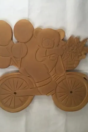 Novedad OSO EN BICICLETA Y GLOBOS