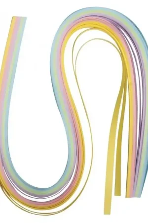 Últimas Unidades TIRAS DE PAPEL TONOS PASTEL PARA QUILLING