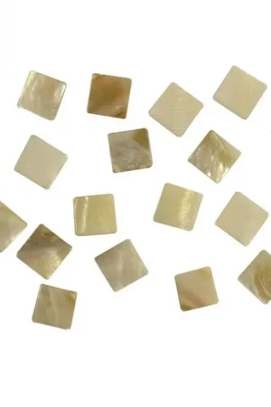 Artesanal MOSAICO CUADRADO NÁCAR