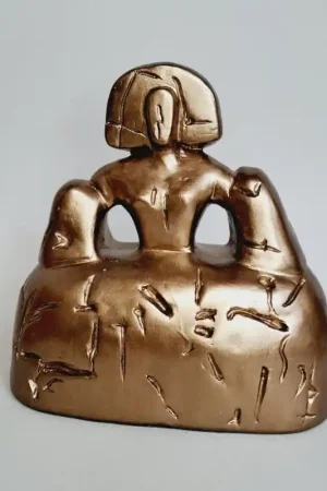 MENINA DE ESCAYOLA - MENINA AGRIETADA 16 CM Venta Final