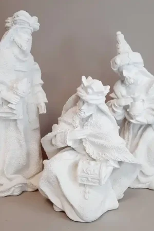BELEN DE ESCAYOLA REYES MAGOS SACO 26 CM Compra Hoy