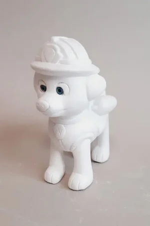 Entrega Rápida FIGURA INFANTIL DE ESCAYOLA PATRULLA CANINA MARSHALL