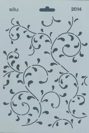 PLANTILLA HOJAS CUADRADO 25 x 18 CM SILU 2014 Precio Económico