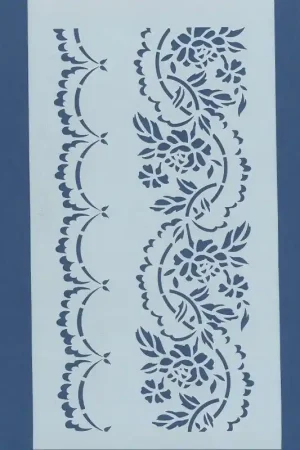 PLANTILLA SILU 1029 GRECA FLORES Gran Oferta